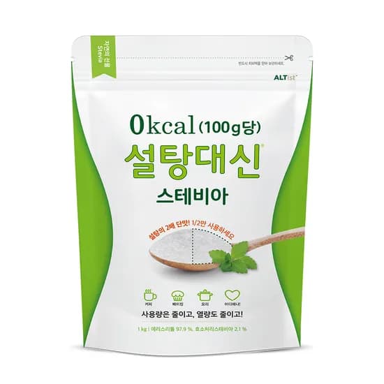 알티스트 설탕대신 스테비아 1kg 1개