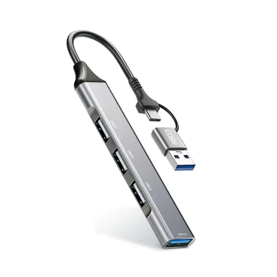 USB 3.0 멀티허브 4포트 듀얼 커넥트 C타입+USB-A, UH4094CA