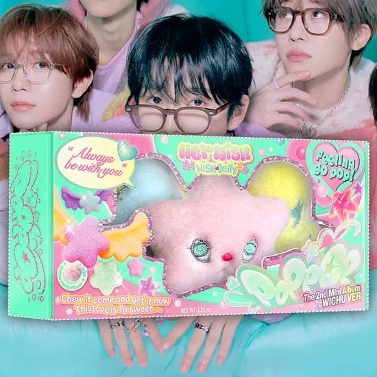 NCT WISH The 2nd Mini Album poppop 키링 한정반 특전