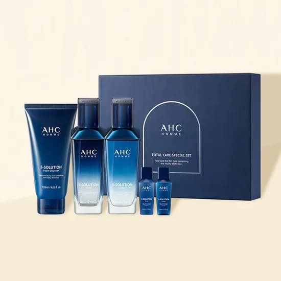 AHC 옴므5 솔루션 3종 스킨 1개 로션 1개 폼클렌저 1개 1세트