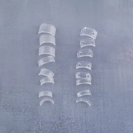 실리콘 반지 수선 사이즈 줄이기, A타입, 8피스, 투명