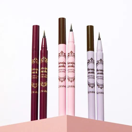 키스미 히로인메이크 스무스 리퀴드 아이라이너 N, 브라운, 0.4mL, 1개