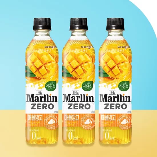 자연은 더말린 애플망고 500ml 20개