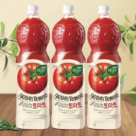 웅진식품 자연은 토마토 1.5L 12개