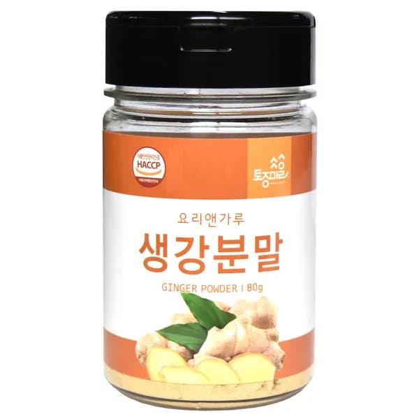 토종마을 생강분말 80g 1개