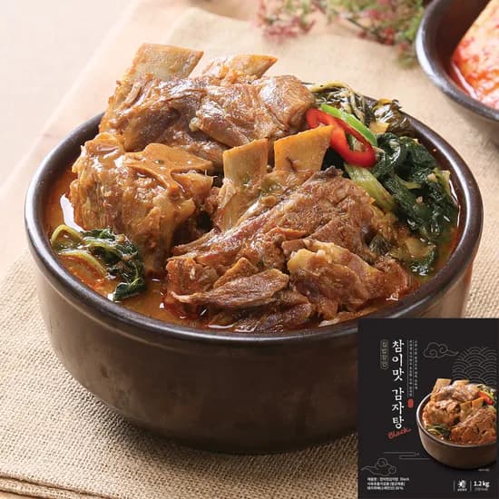 집밥장인 참이맛 감자탕 블랙 1.2kg 2개