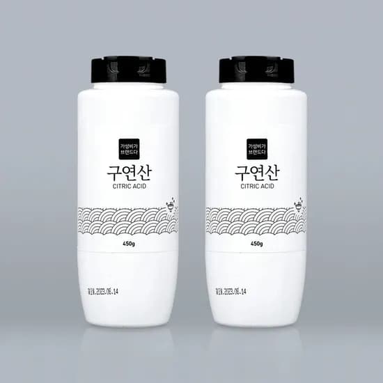 톡톡톡 구연산 다목적세제 450g 2개