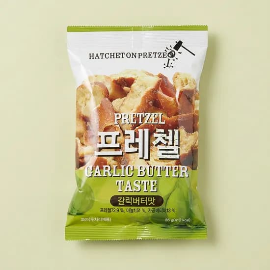 위너스 프레첼 갈릭버터맛 85g 8개