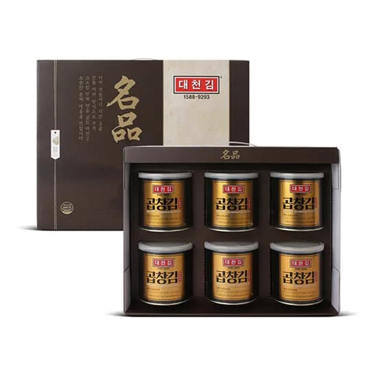 대천김 곱창김 30g 6개