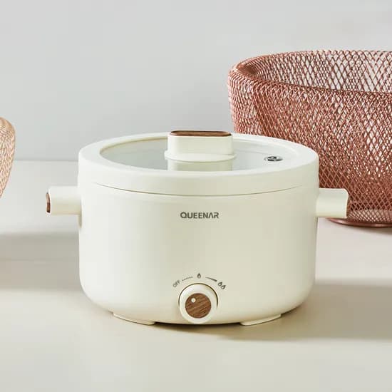 퀸나 크리미 멀티 쿠커, QNMK-20W, 2L, 화이트, 1개