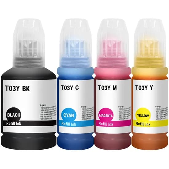 더펜시아 T03Y 무한리필잉크 호환, 파랑, 70ml, 1개