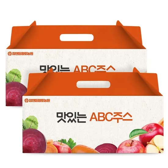참앤들황토농원 NFC ABC주스 70ml 60개
