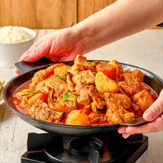 초록들 솥뚜껑 닭볶음탕, 1kg, 2개