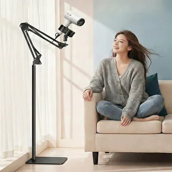 윈프라이스 헤어드라이기 스탠드 거치대 블랙 1개