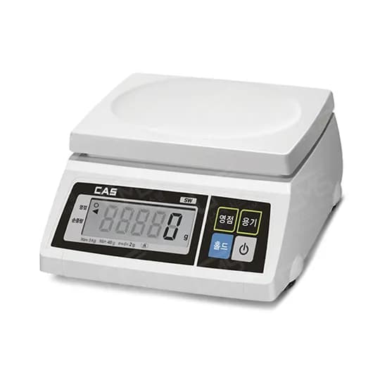 카스 단순중량 전자저울 SW-1S, 10kg, 1개