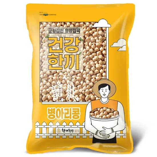 건강한끼 병아리콩, 2kg, 1개