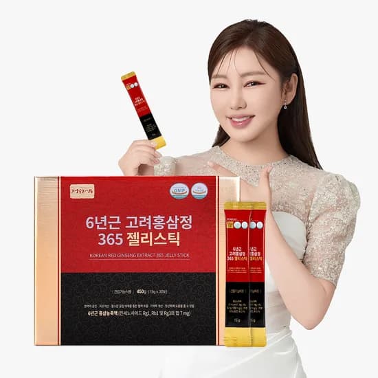 정원삼 6년근 고려홍삼정 365스틱 젤리스틱 30포