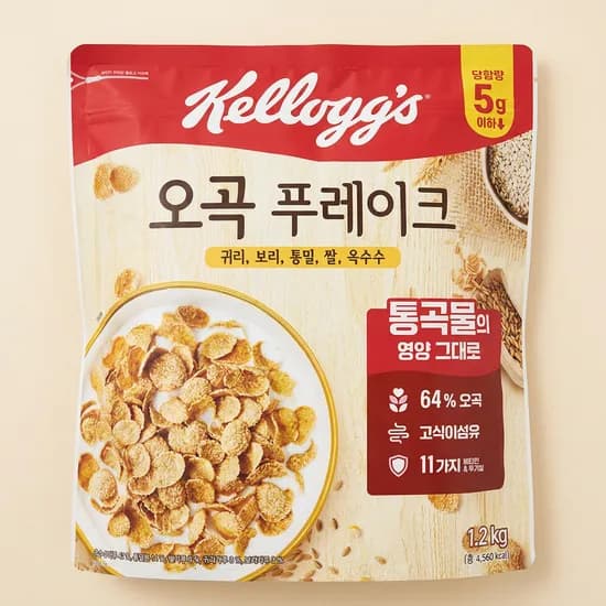 켈로그 오곡 푸레이크 1200g 1개