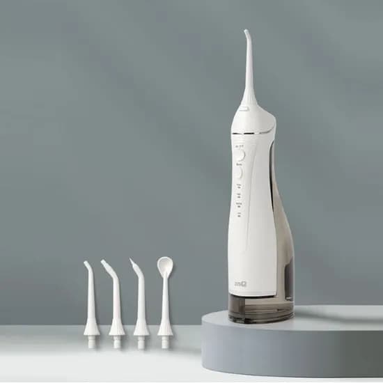 지니큐 휴대용 무선 구강세정기, ZQ-NA600, 화이트, 1개