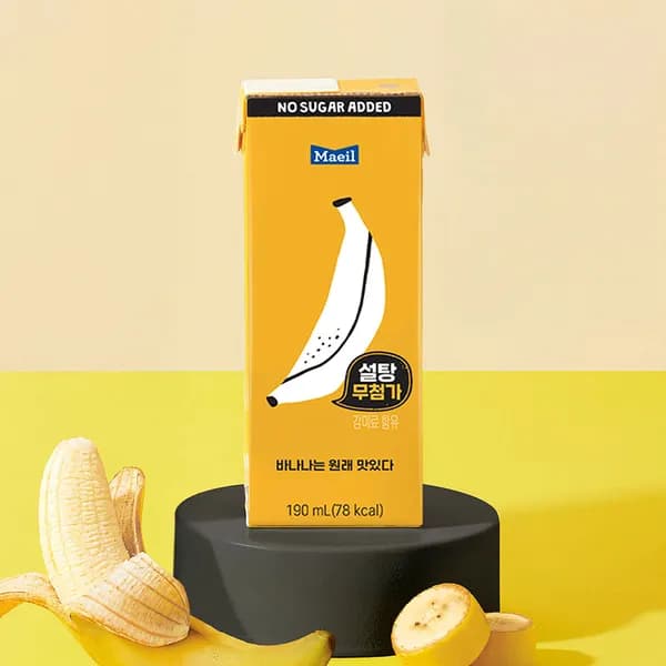 매일유업 바나나는 원래 맛있다 바나나맛 190ml 24팩 17,900원