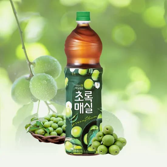 초록매실, 1.5L, 12개