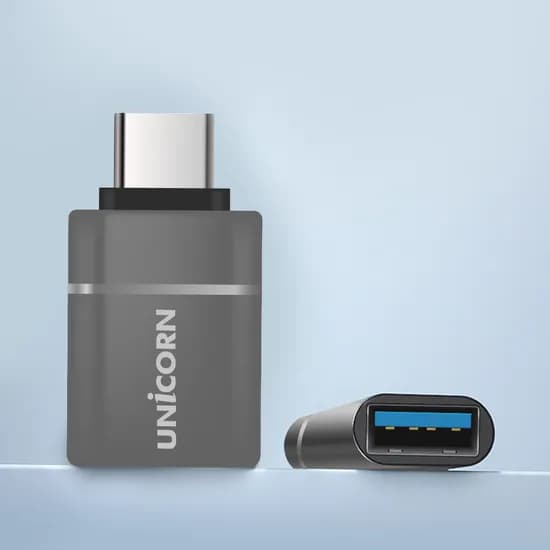 UNiCORN USB A타입 to C타입 컨버터 CT-100A, 1개