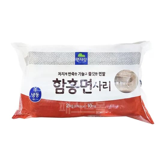 면사랑 함흥냉면사리 2kg 1개