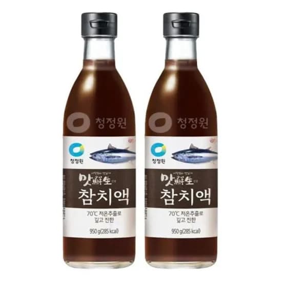 청정원 맛선생 참치액 950g 2개