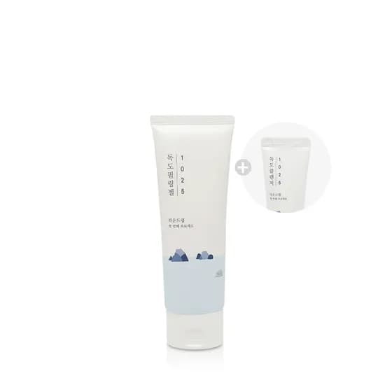 라운드랩 1025 독도 필링젤 120ml 1개 외 독도 클렌저 20ml 1개
