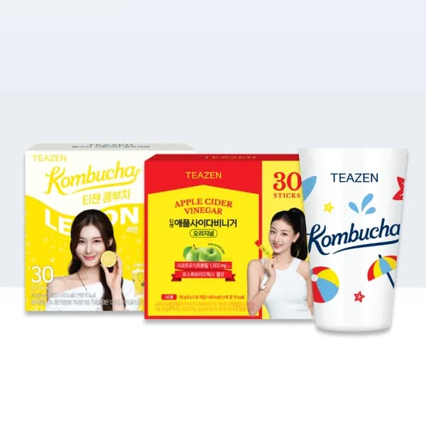 티젠 콤부차 레몬 + 애사비 오리지널 5g 30개입 2개 19,710원