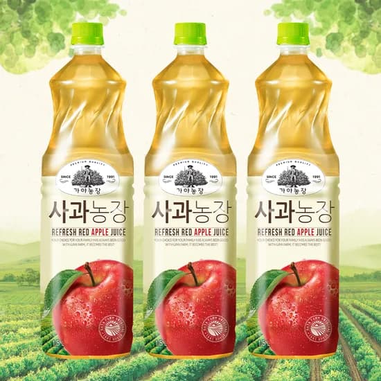 가야농장 사과농장 1.5L 12개