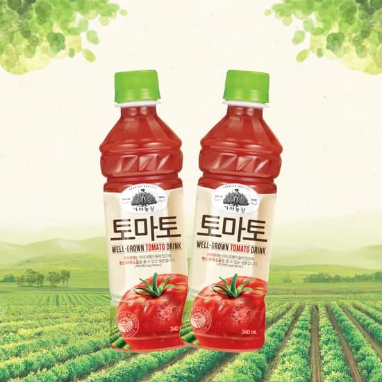 가야농장 토마토농장, 340ml, 24개