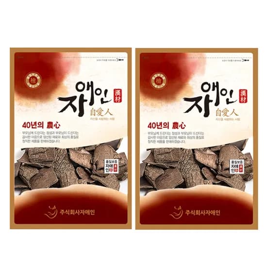 자애인 국내산 볶은 두충나무껍질 600g 2개