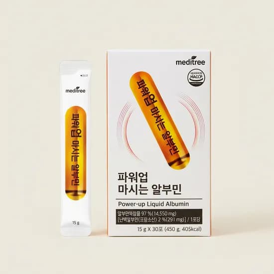 메디트리 파워업 마시는 알부민 15g 30포 1박스