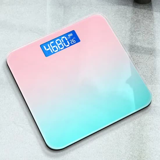 고정밀 체중계 디지털 온도계 겸용 DD-13057 화이트