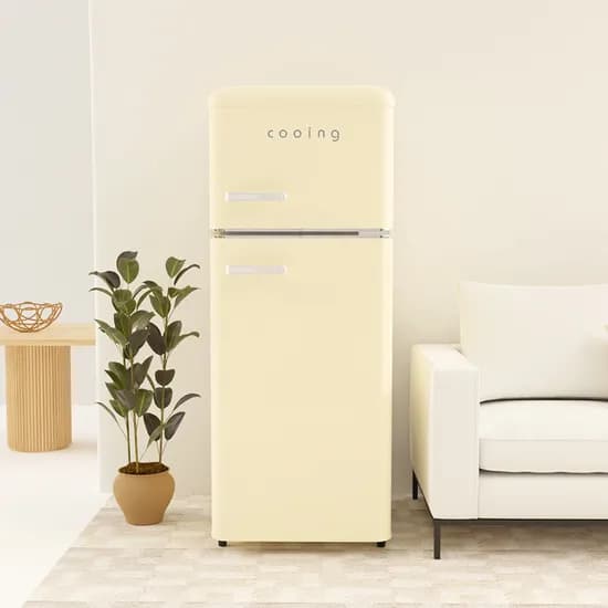 레트로 냉장고 115L, REF-D121C, 크림, 115L, 1개