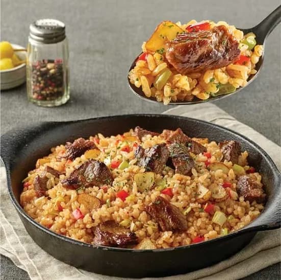 애슐리 갈릭 스테이크 볶음밥, 230g, 4인분, 1개