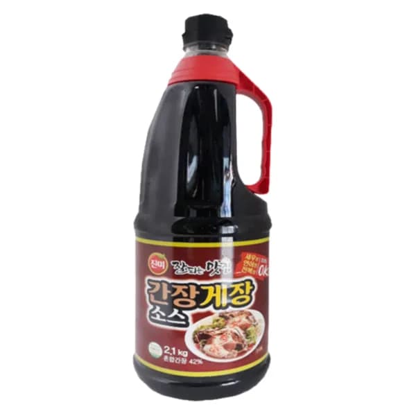 진미 잘되는 맛집 간장게장소스 2.1kg 1통