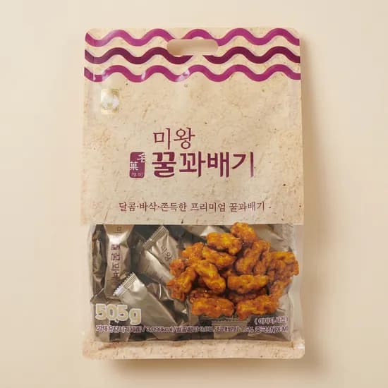 미왕 꿀꽈배기 505g 1개 6,530원