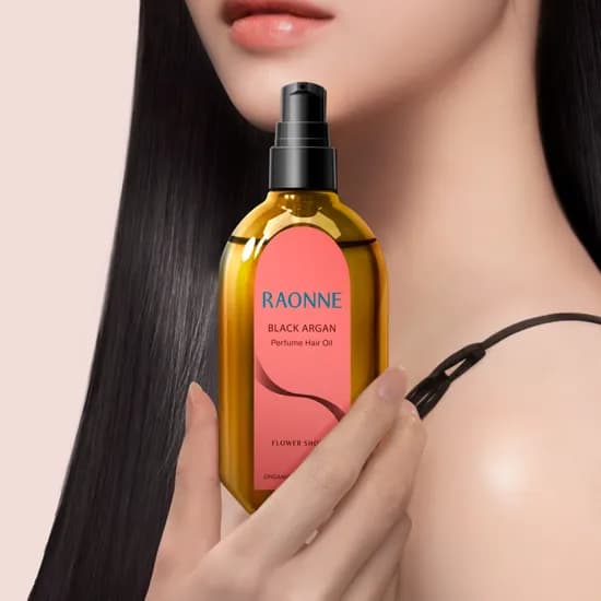 라온느 블랙 아르간 퍼퓸 헤어오일 플라워샤워 100ml 2개