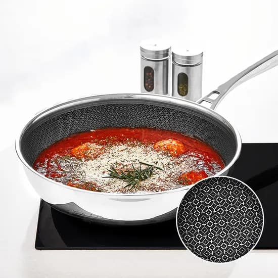 스텐 통3중 IH 궁중팬, 28cm, 1개