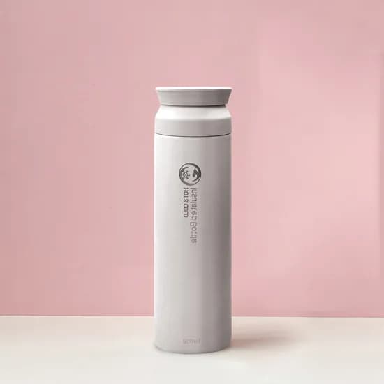 리벤스 데일리 보온보냉 스텐 보틀 텀블러, 화이트, 500ml, 1개