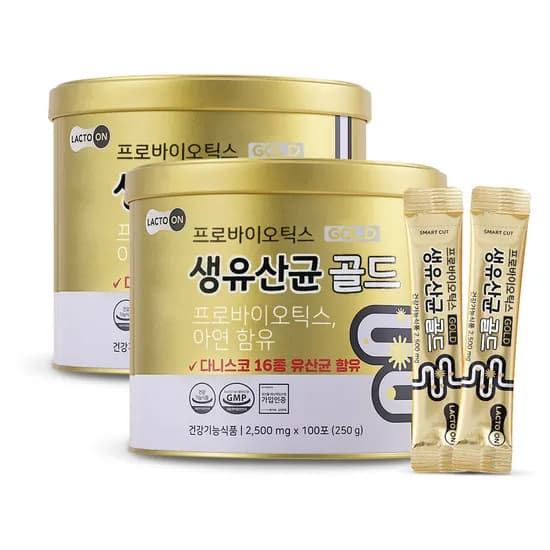 프로바이오틱스 생유산균 골드 2.5g 100포 2세트
