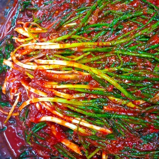 밥앤찬 전라도식 파김치 1kg 1개