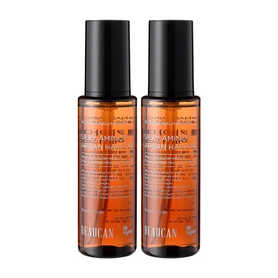 뷰캔 비건 실키 아미노스 아르간 헤어오일 80ml 2개