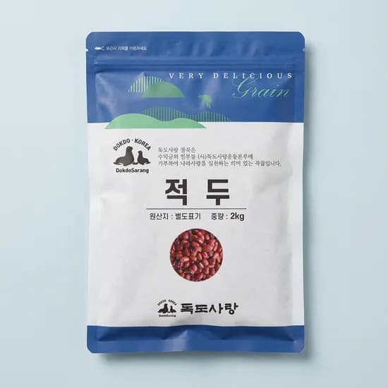 독도사랑 적두 2kg 1봉