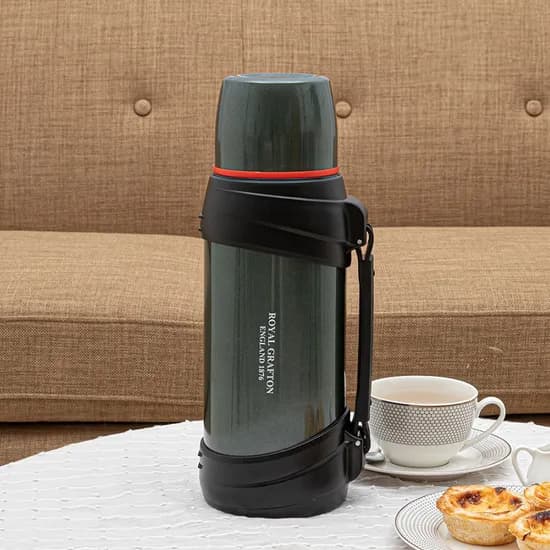 로얄그래프톤 보온보냉병, 그레이, 2000ml, 1개