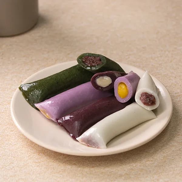 아리울떡공방 굳지않는 모듬 앙금가래떡 1kg 2개