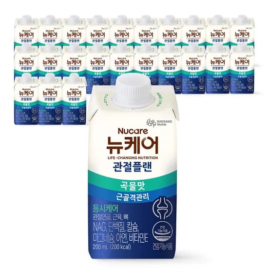 뉴케어 관절플랜 곡물맛, 200ml, 24개