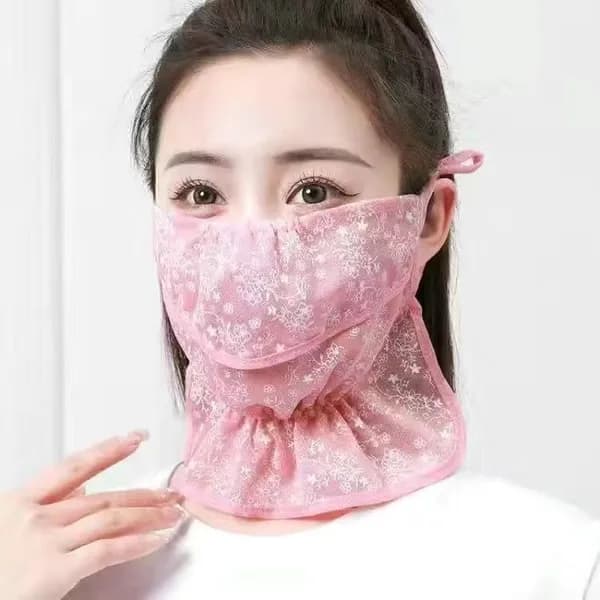 나이스코디 자외선 차단 마스크 셔링 쿨 마스크 핑크 7,800원
